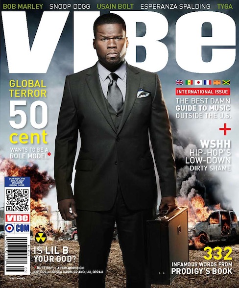 50 Cent Covers VIBE International