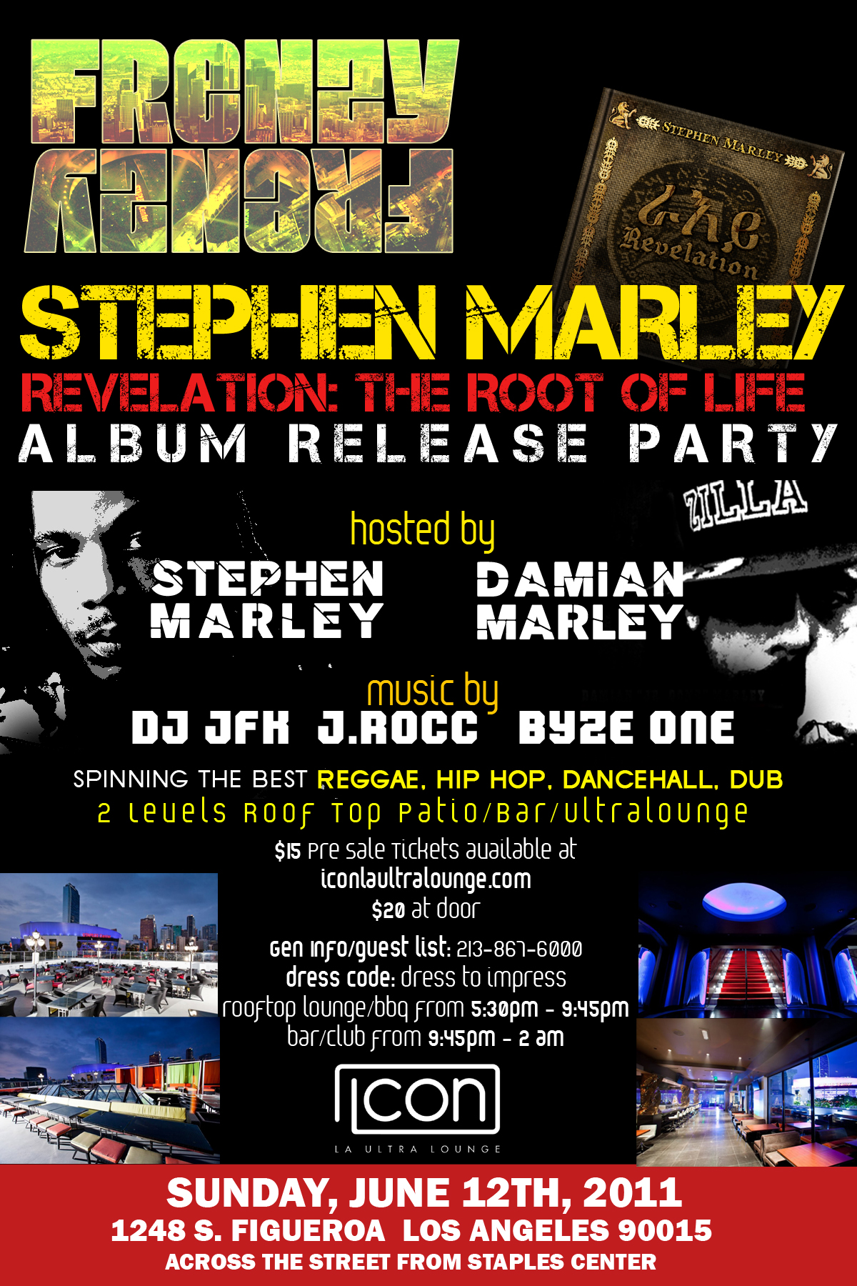News: Stephen Marley Album Release Party (L.A.)