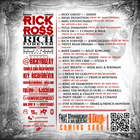 Mixtape: Rick Ross – Rich Forever