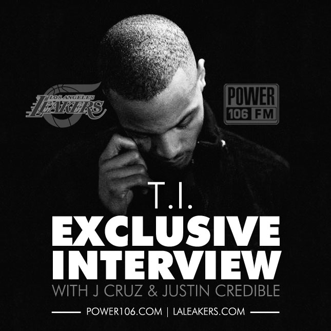 Interview: T.I. Calls Power 106 Los Angeles