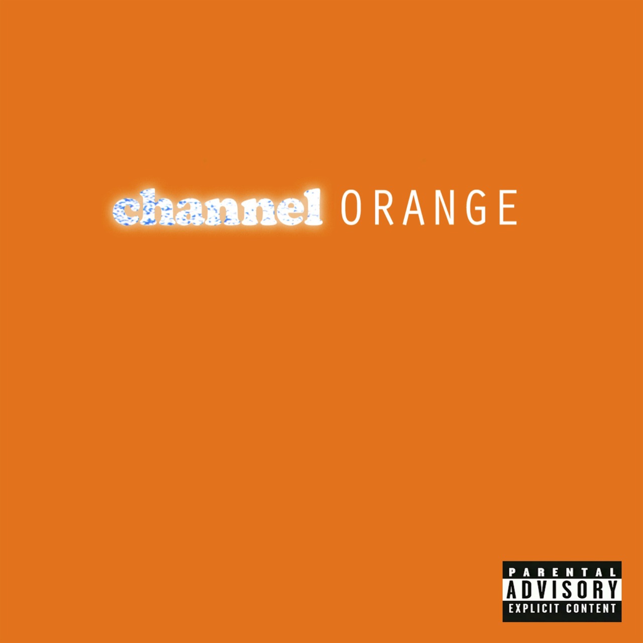 Frank Ocean – channel ORANGE (Artwork + Tracklist)