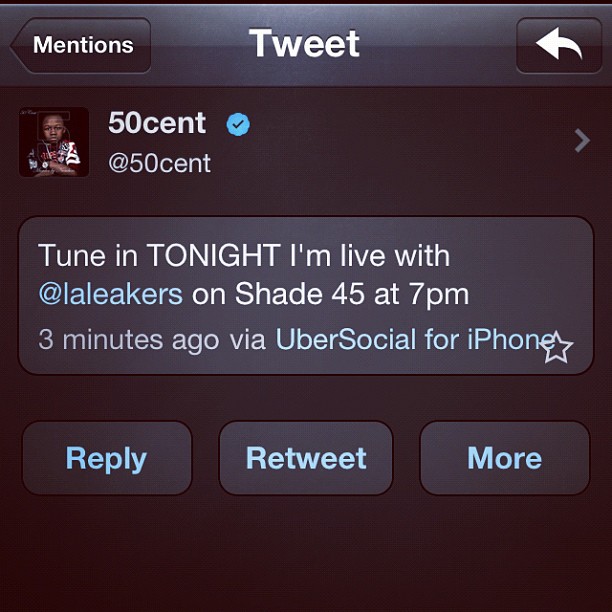 50 Cent Sits Down w/ The L.A. Leakers & Fuzz Fantab On Shade 45 (Audio)
