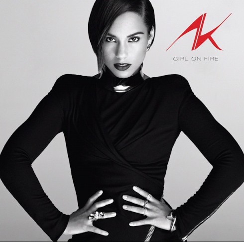 Alicia Keys -‘Girl On Fire’ (Album Cover)