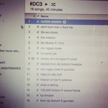 Meek Mill Teases Potential Dreamchasers 3 Tracklist