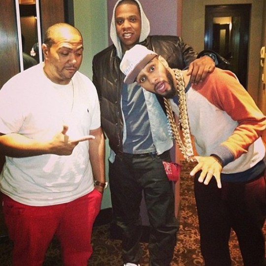 Jay-Z, Swizz Beatz, Timbaland & Drake Hit The Studio (Pictures)