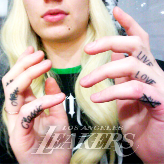 Iggy Azalea A$AP tattoo