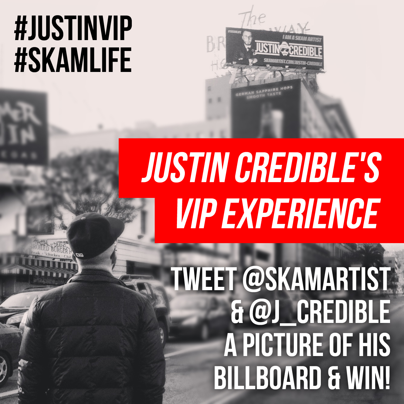 Ticket Giveaway: Justin Credible’s VIP Experience