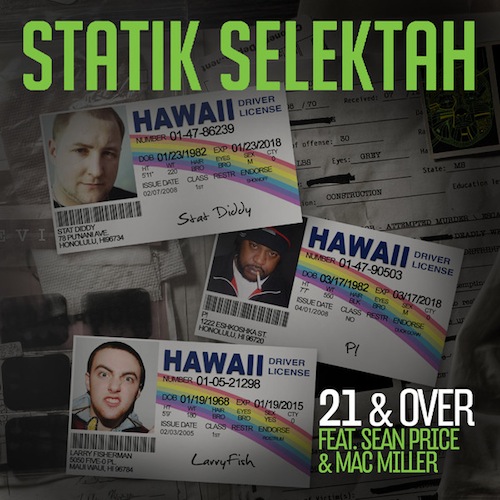 Statik Selektah ft. Sean Price & Mac Miller – 21 & Over (Audio)