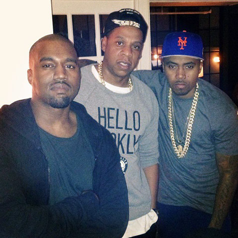 Kanye West Celebrates His Birthday Jay-Z & Nas (Pictures)