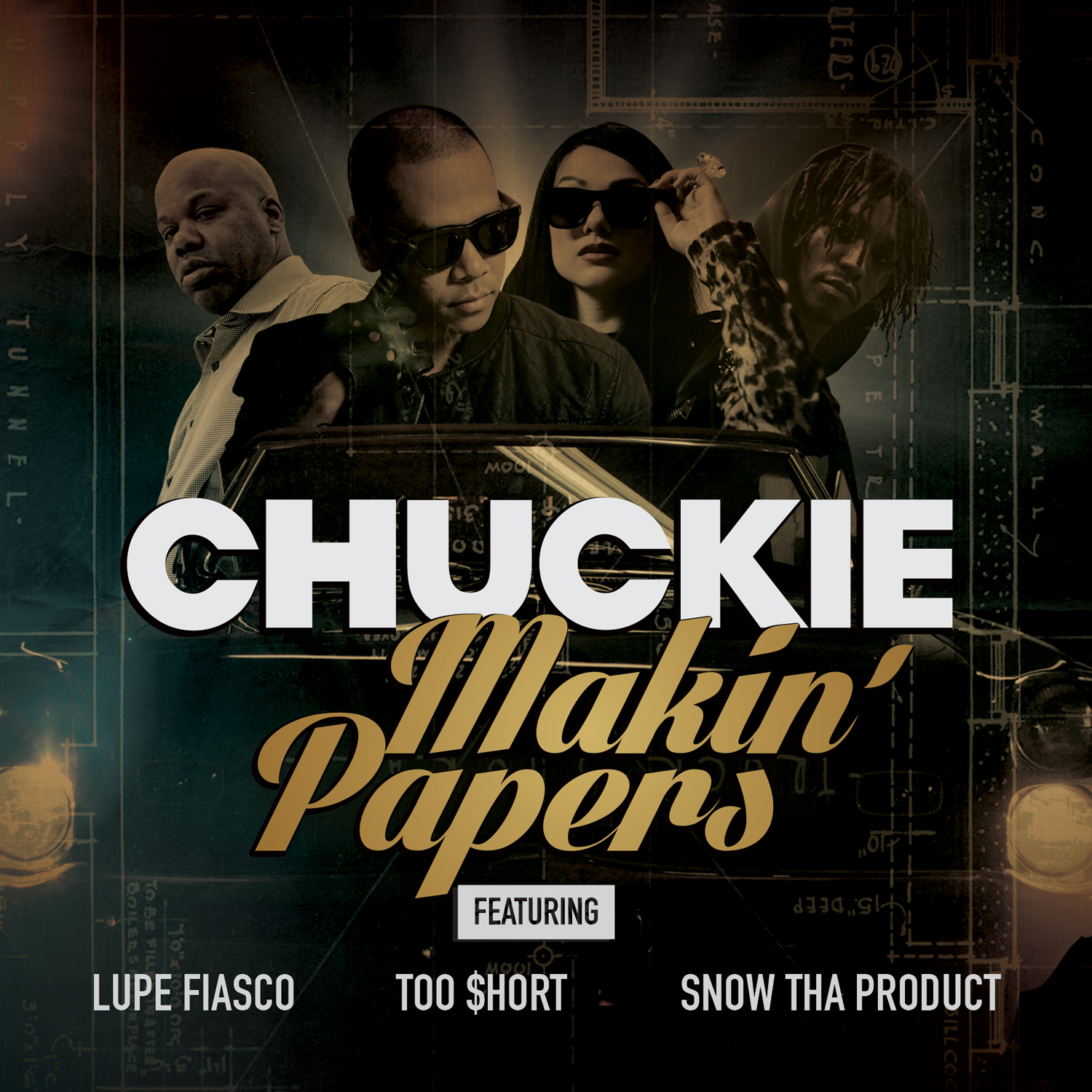 Chuckie ft. Lupe Fiasco, Snow Tha Product & Too Short – Makin’ Papers (Audio)