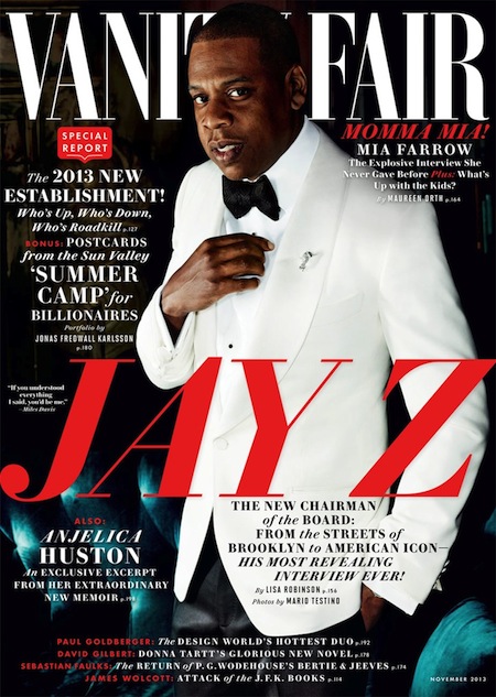 Jay Z Covers Vanity Fair Magazine
