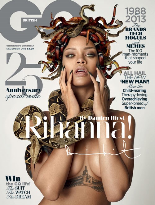 Rihanna Covers British GQ Magazine (News)