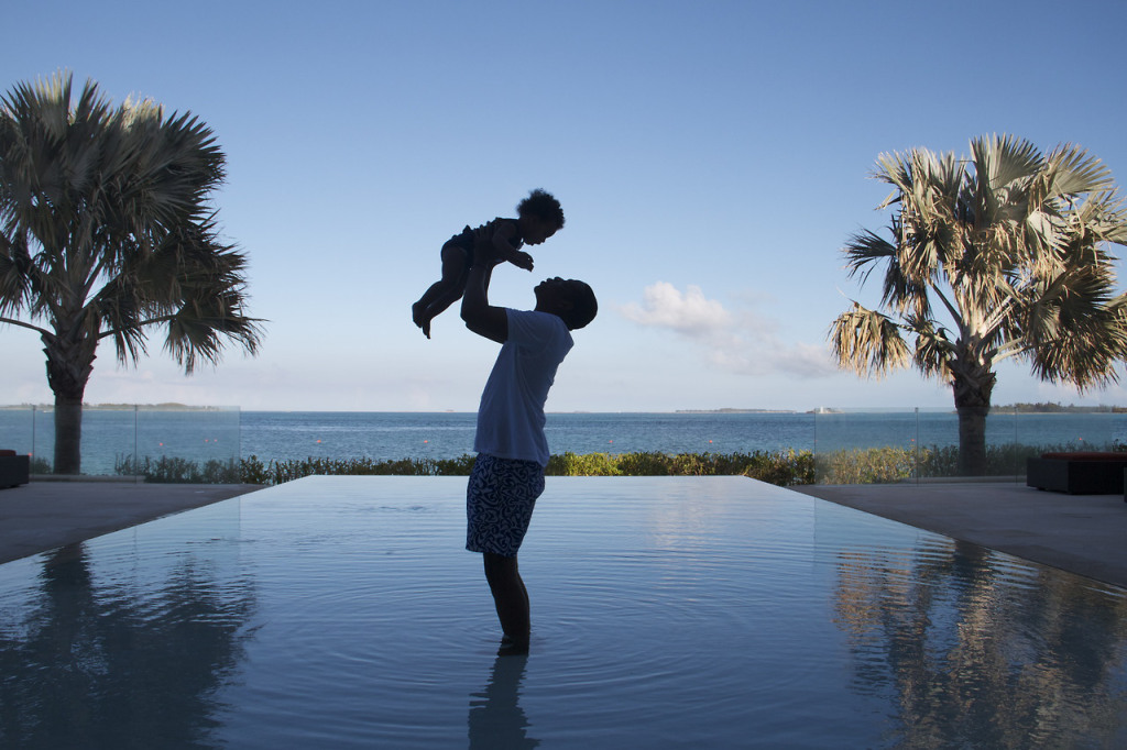 Jay Z & Blue Ivy Share A Daddy-Daughter Moment (Pictures)