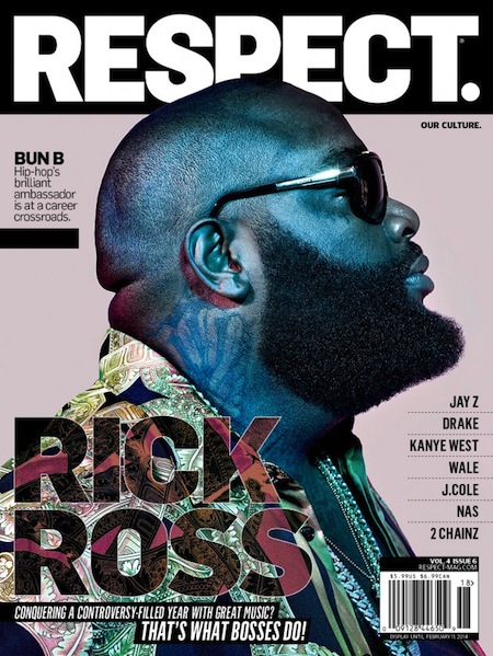 Rick Ross Covers RESPECT Magazine