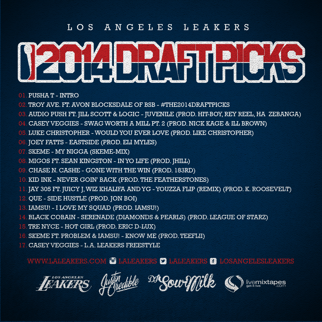 L.A. Leakers – #THE2014DRAFTPICKS (Mixtape)