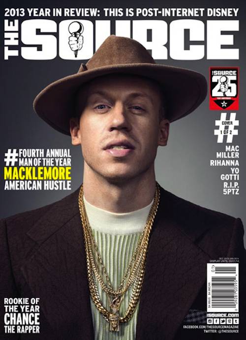 Macklemore Covers The Source Man Of The Year Issue (News)