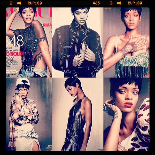 Rihanna Covers Vogue Magazine (News)