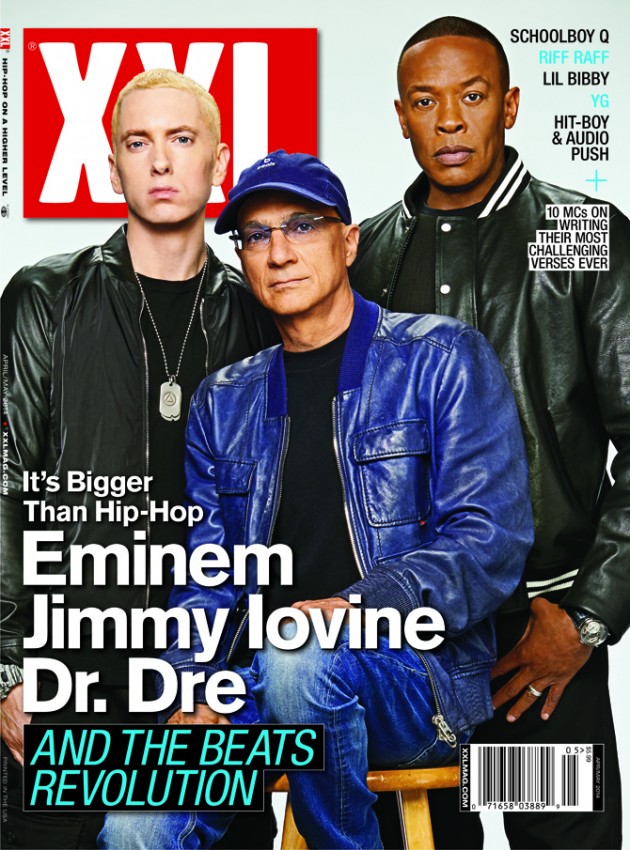 Eminem, Dr.Dre & Jimmy Iovine Cover XXL Magazine (News)