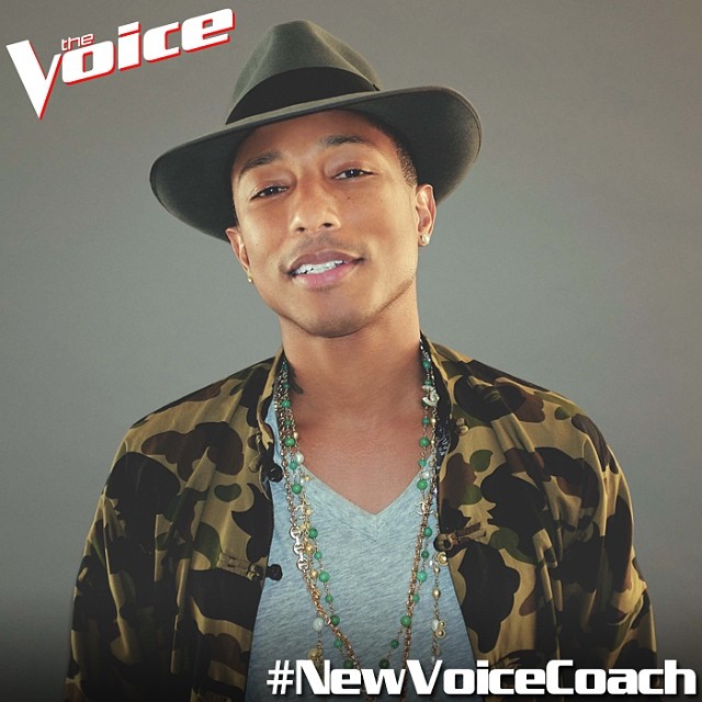 Pharrell Joins ‘The Voice’ (News)