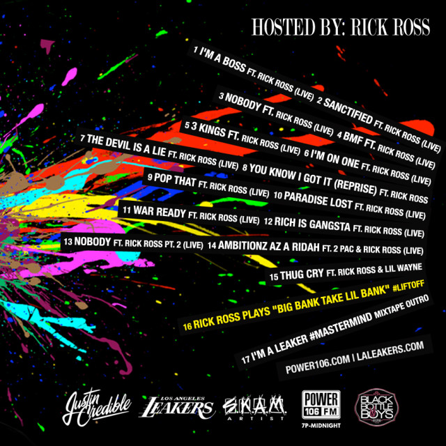 Im A Leaker #Mastermind Mixtape | Hosted By Rick Ross_BACK ART