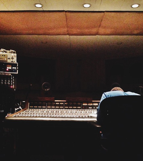 Frank Ocean Hits The Studio To Work On New Album (Pictures)