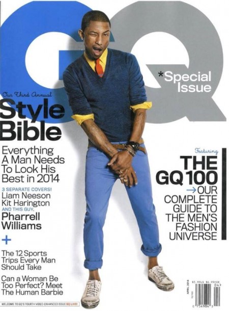 Pharrell Covers GQ Magazine