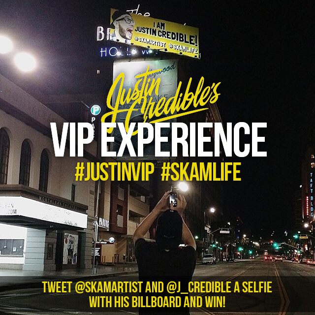 Ticket Giveaway: Justin Credible’s VIP Experience