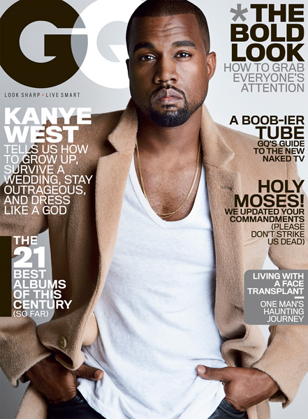Kanye West Covers GQ Magazine (News)