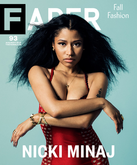 Nicki Minaj Covers FADER Magazine (News)