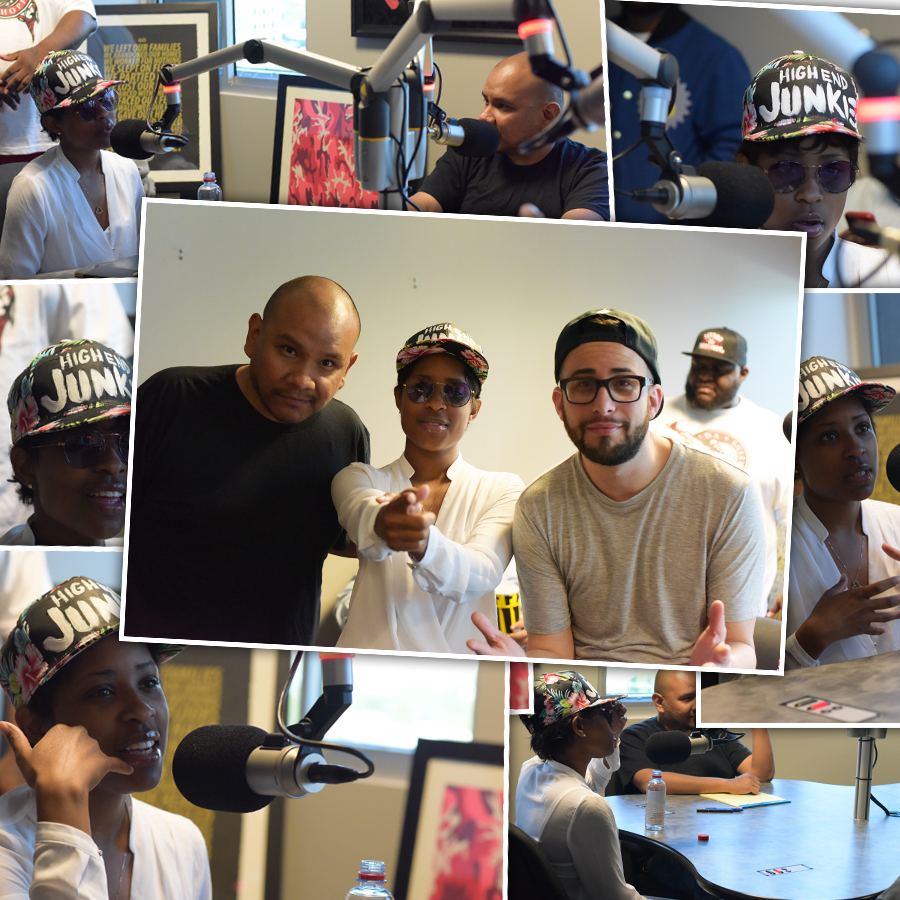 Dej Loaf Stops By The #LIFTOFF w/ J Cruz & Justin Credible (Photos)
