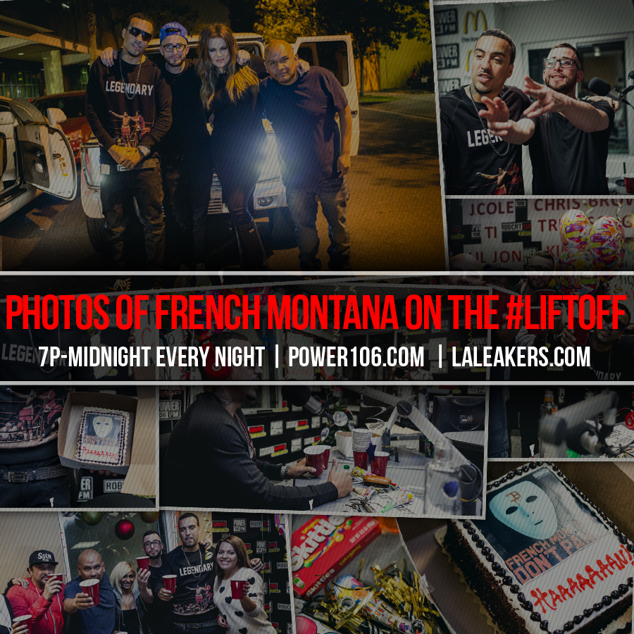 French Montana On The #LIFTOFF w/ J Cruz & Justin Credible (Photos)