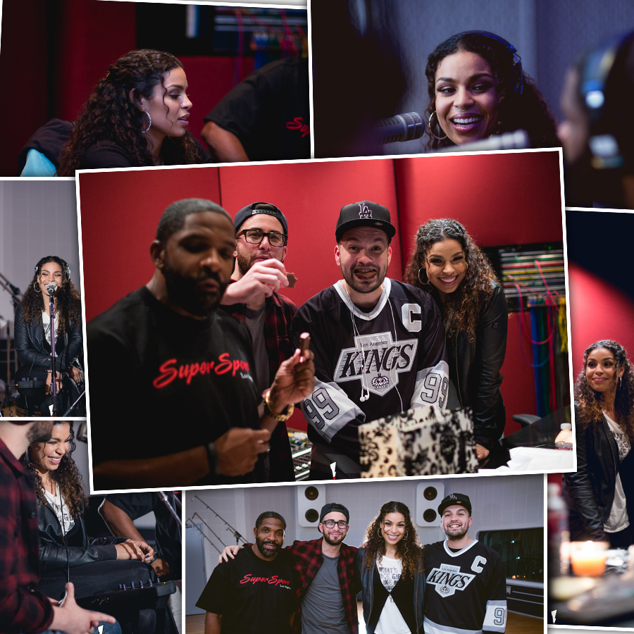 Behind the Scenes w/ Jordin Sparks For #ByeFelicia Mixtape  (Photos)
