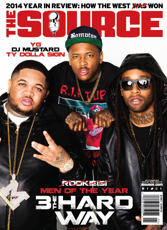 YG, DJ Mustard & TY Dolla $ign Cover ‘The Source’ Magazine (News)