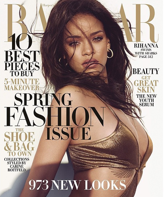 Rihanna Covers Harper’s ‘Bazaar’ Magazine (News)