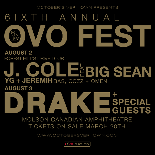 Drake Announces OVO Fest (News)
