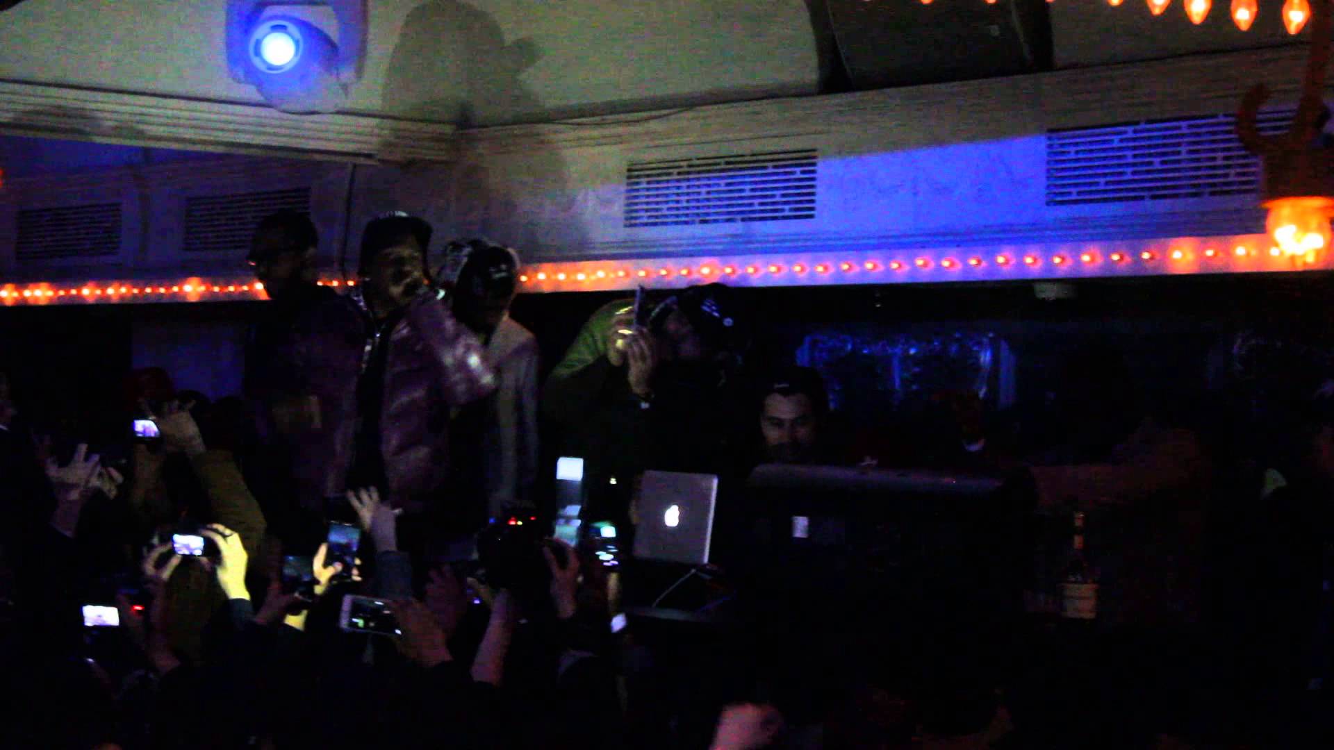 Pusha T & Travis Scott Perform At #BAPENYC10 Party (Video)