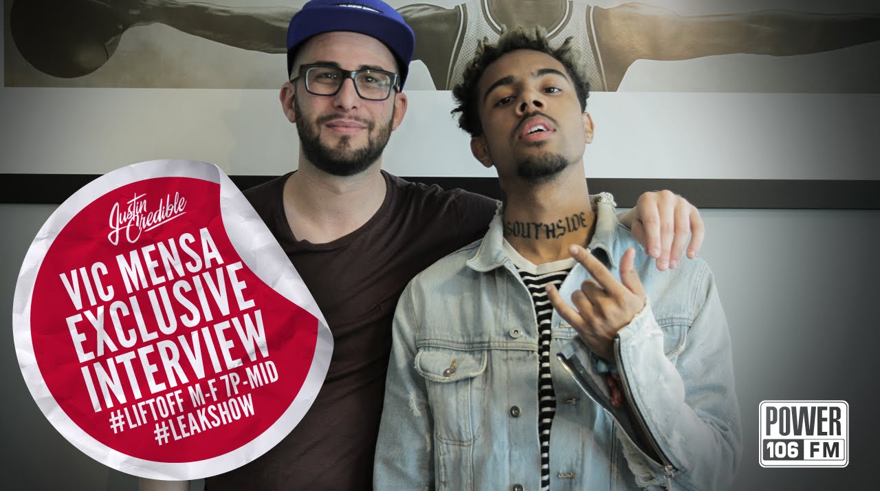 Vic Mensa Talks Signing To Jay Z, Working With Kanye West  & More w/ Justin Credible (Video)