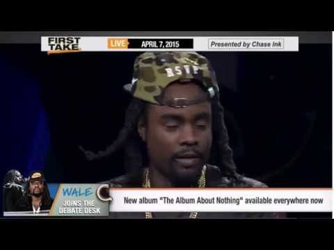 Wale Goes On ESPN ‘First Take’ (Video)