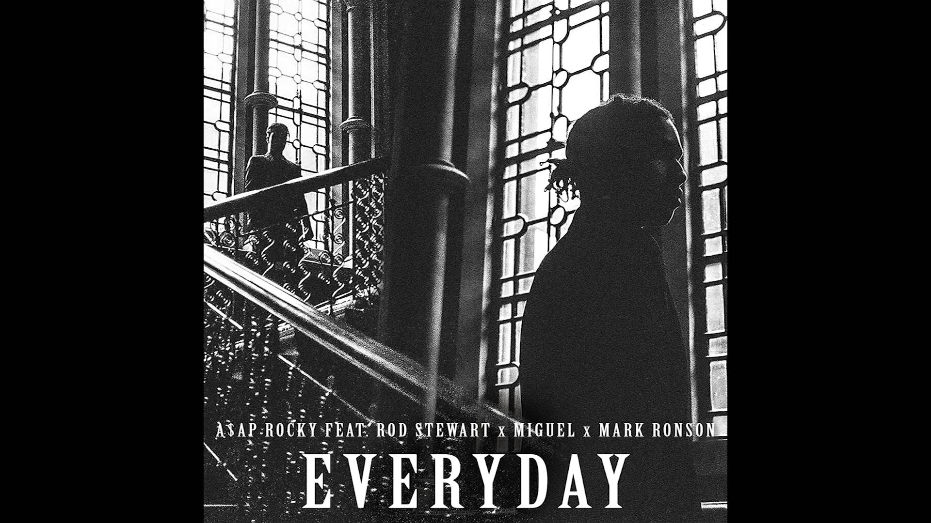A$AP Rocky ft. Rod Stewart, Miguel, & Mark Ronson – “Everyday” (Audio)