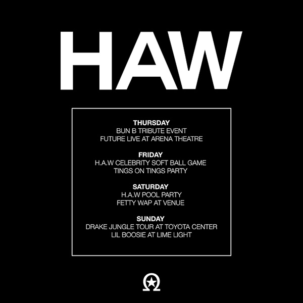 Drake  Reveals ‘HAW’ Lineup (News)