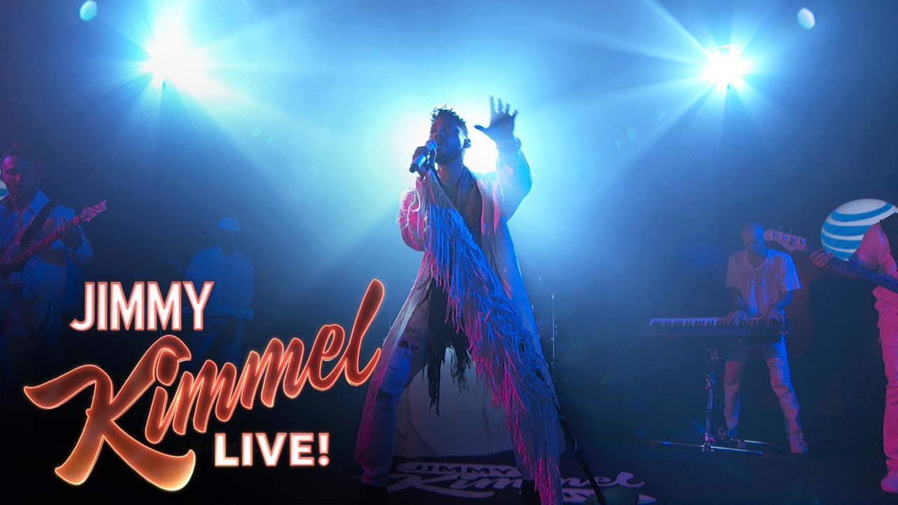 Miguel Performs “Coffee” On Jimmy Kimmel (Video)