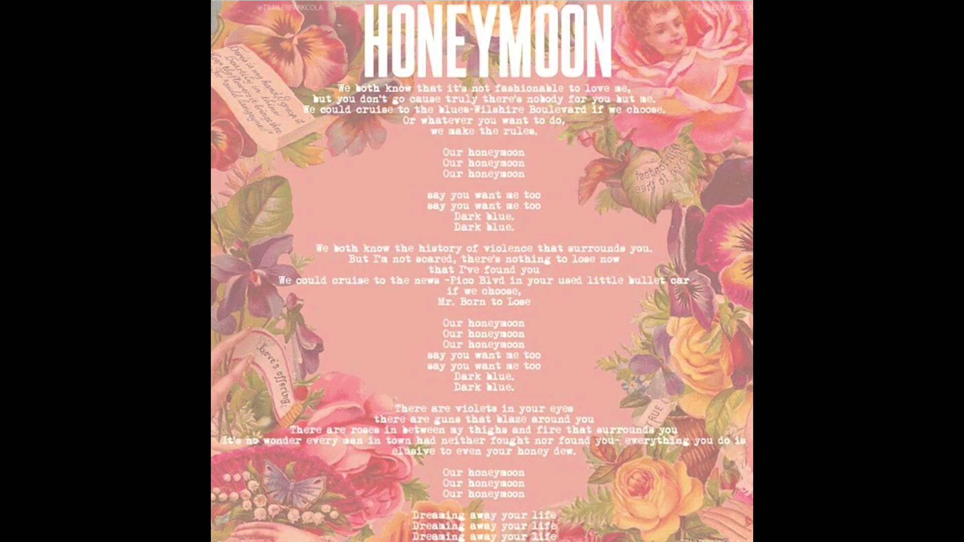 Lana Del Rey – “Honeymoon” (Audio)