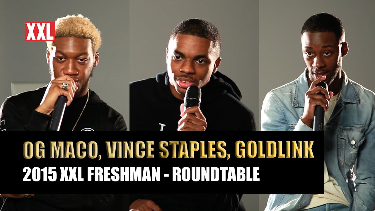 XXL Freshman Roundtable 2  w/ OG Maco, Vince Staples & Goldlink (Video)