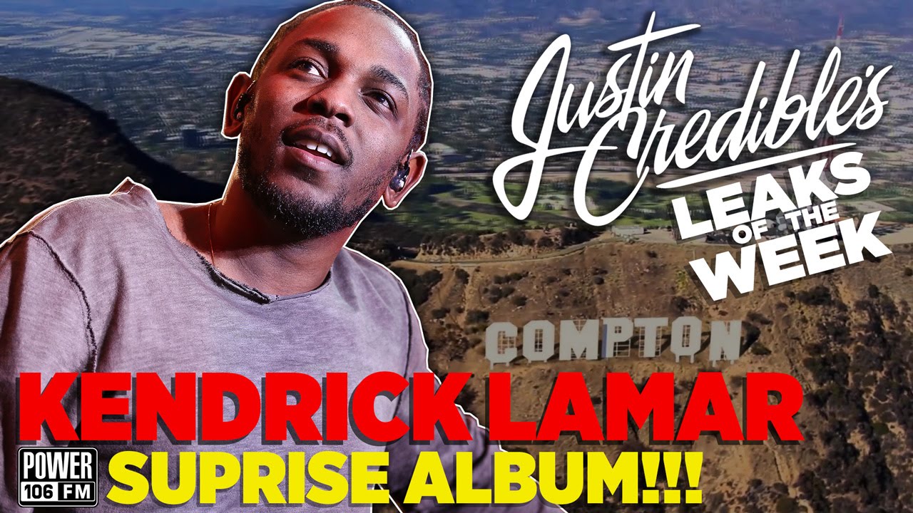 Justin Credible #LeaksOfTheWeek w/ Kendrick Lamar, Bas, & Kanye West (Video)