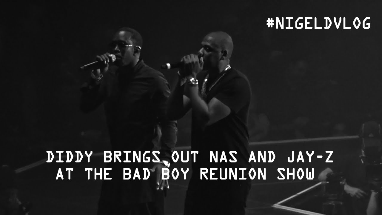Jay Z  & Nas Join Puff Daddy At Bad Boy Reunion (Video)
