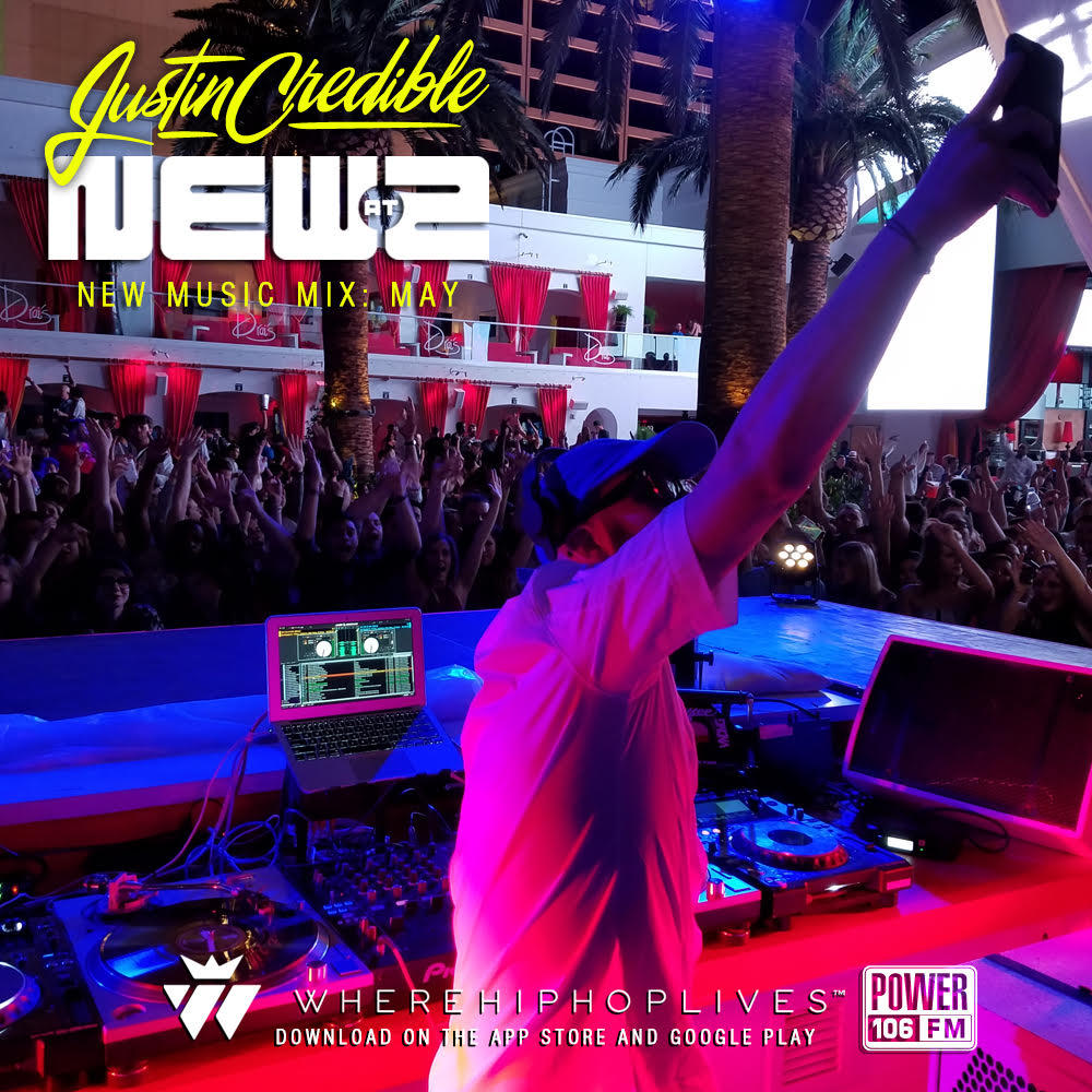 Justin Credible’s New @ 2 Where Hip Hop Lives App Mix: May