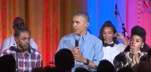 Watch Kendrick Lamar And Janelle Monae’s Performance At The White House [VIDEO]