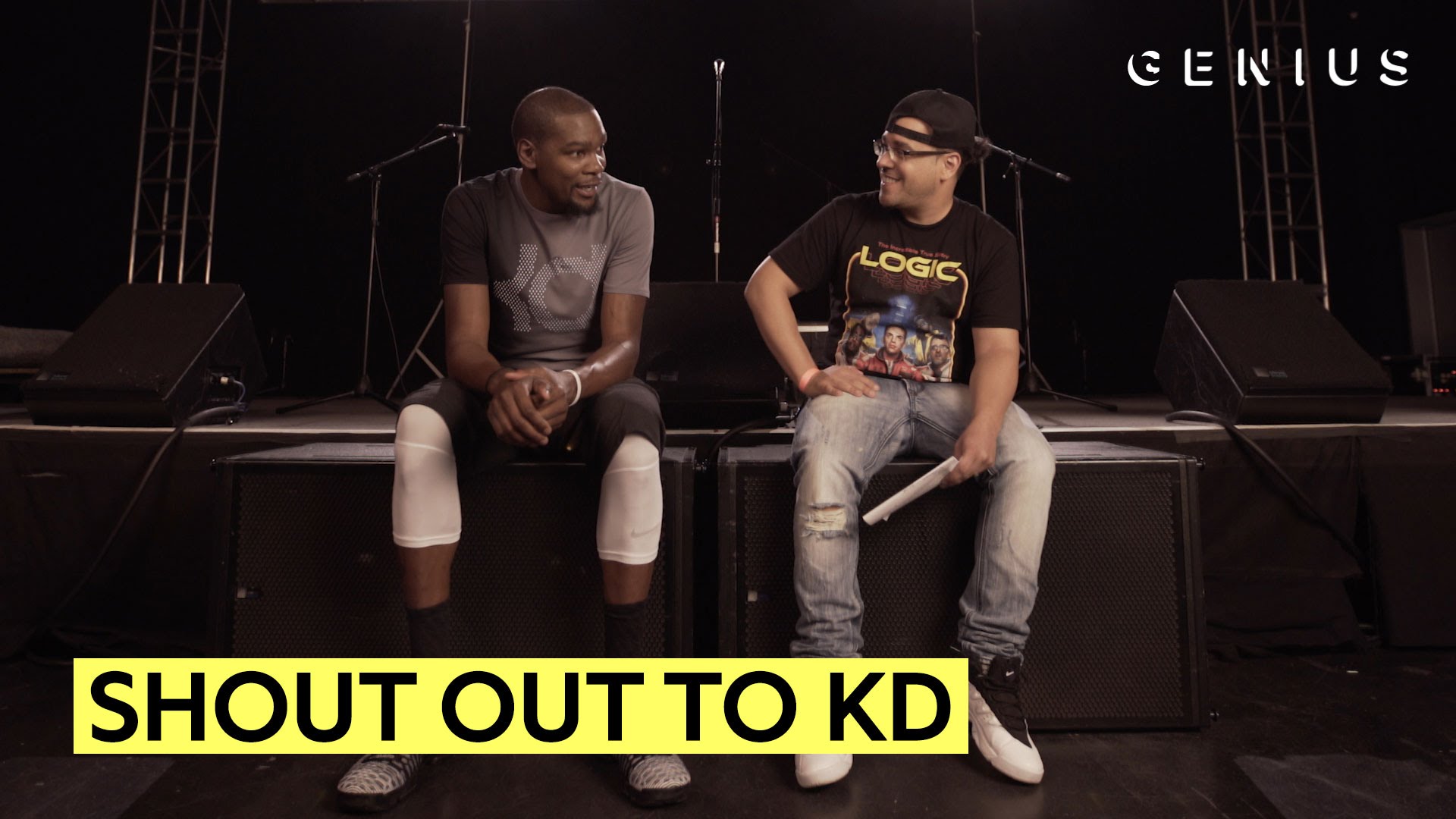 Kevin Durant Reacts To His Favorite Rappers Name Dropping Him [VIDEO]