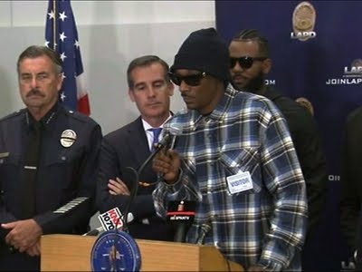 Snoop Dogg & The Game Protest In L.A. (Video)
