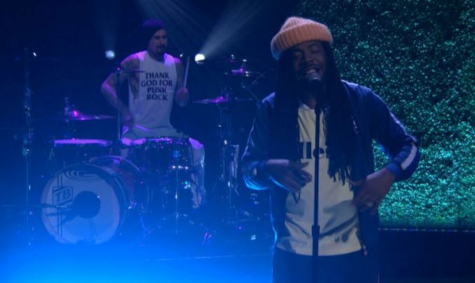 D.R.A.M. & Travis Barker Perform ‘Broccoli’ On “The Conan Show” [WATCH]